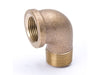 B&K Industries 1/4-in FIP x MIP Red Brass 90° Street Elbow