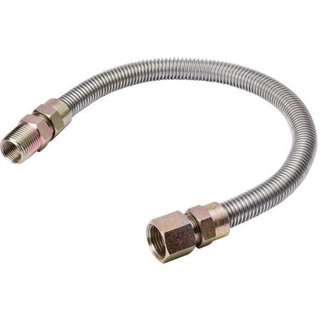 B & K Industries Stainless Steel Gas Appliance Connector 48