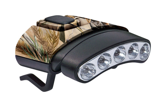 Cyclops CYC-HCDT-WGN Orion Tilt Cap Light 30 Lumens Green/White LED Camo CR2032