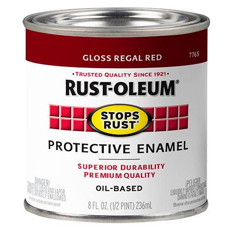 Rust-Oleum® Stops Rust® Protective Enamel Paint (1 Quart, Black, Gloss)