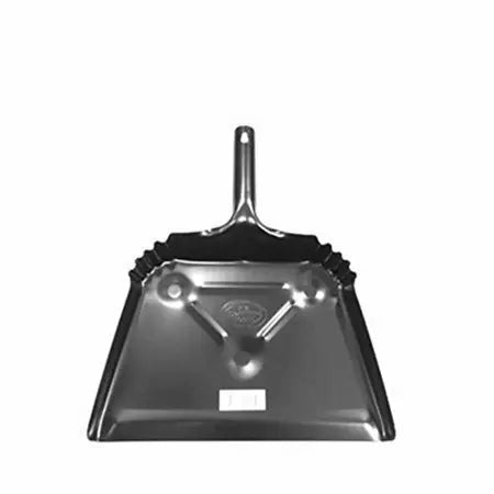 H.b. Smith Tools Heavy Duty Black Metal Dustpan 12