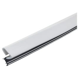 Platinum Collection Garage Door Weatherstrip, White, 84-In.