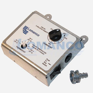 Lomanco Thermo 5.4 x 4.7 x 2.7 Ventilator Thermostat - Pageland, SC -  Cedar Lane Supply, Inc