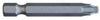 Century Drill And Tool Phillips Square Drive Screwdriver Bit #2 Power 2″ S2 Steel