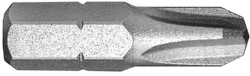 Century Drill And Tool Phillips Screwdriver Bit #3 Insert 1″ Bit S2 Steel 2 Pack