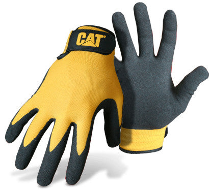 CAT Yellow Nylon Nitrile Coated Palm