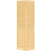 Kimberly Bay Plantation Louver Panel Solid Core Unfinished Wood Bi-Fold Door 1 in. x 30 in. x 80 in.