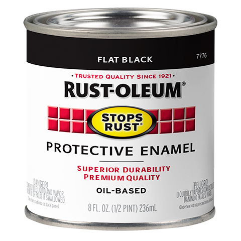 Rust-Oleum® Stops Rust® Protective Enamel Paint (1 Quart, Black, Gloss)