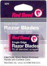 RAZOR BLADES 100/PK