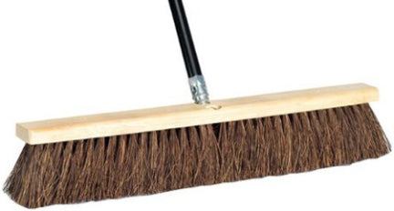 BROOM 18IN PUSH   60 HANDLE