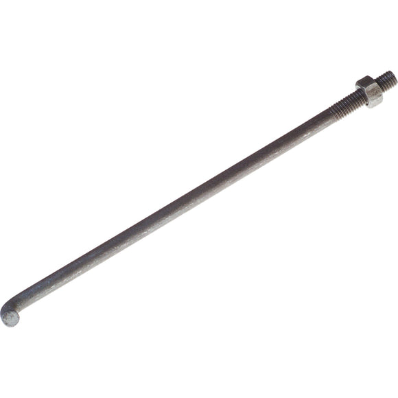 GripRite 1/2 In. x 10 In. Galvanized Foundation Anchor Bolt with Nut