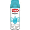 Krylon 12 Oz. Frosted Sea Glass Finish Spray Paint, Aqua