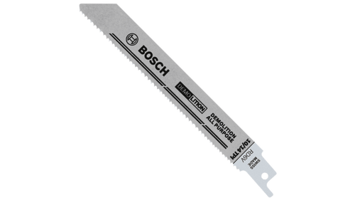 Bosch 5 pc. 6 In. 10/14 V TPI All-Purpose Demolition Reciprocating Saw Blades