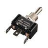 NSI Industries 78070TQ Toggle Switch 1-Pole SPDT On-off-on 20/10 Amp 125/250 Volt AC Brass-Nickel