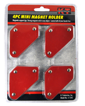 K-T Industries 4 Pc Mini Magnetic Holder Set