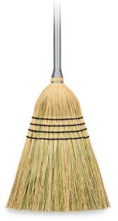 Laitner Household Corn Broom 7/8 in.